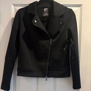 JoyLab Black Leather Jacket